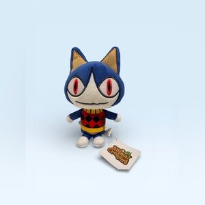 Animal Crossing Rover Cat Plush Doll Toy Sanei NIntendo Japan 8" w/ Tags